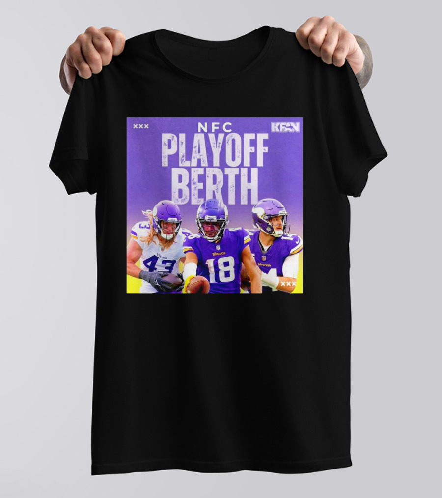 NFC Playoff Berth Minnesota Vikings KFAN T-Shirt