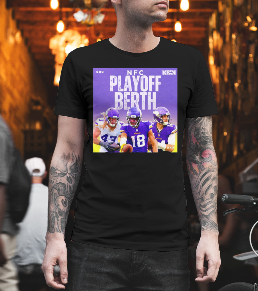 NFC Playoff Berth Minnesota Vikings KFAN T-Shirt