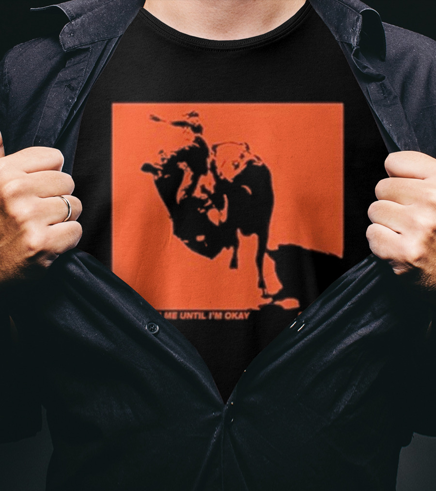 Slow Joy Stay With Me Until I'm Okay Red Bull Image T-Shirt