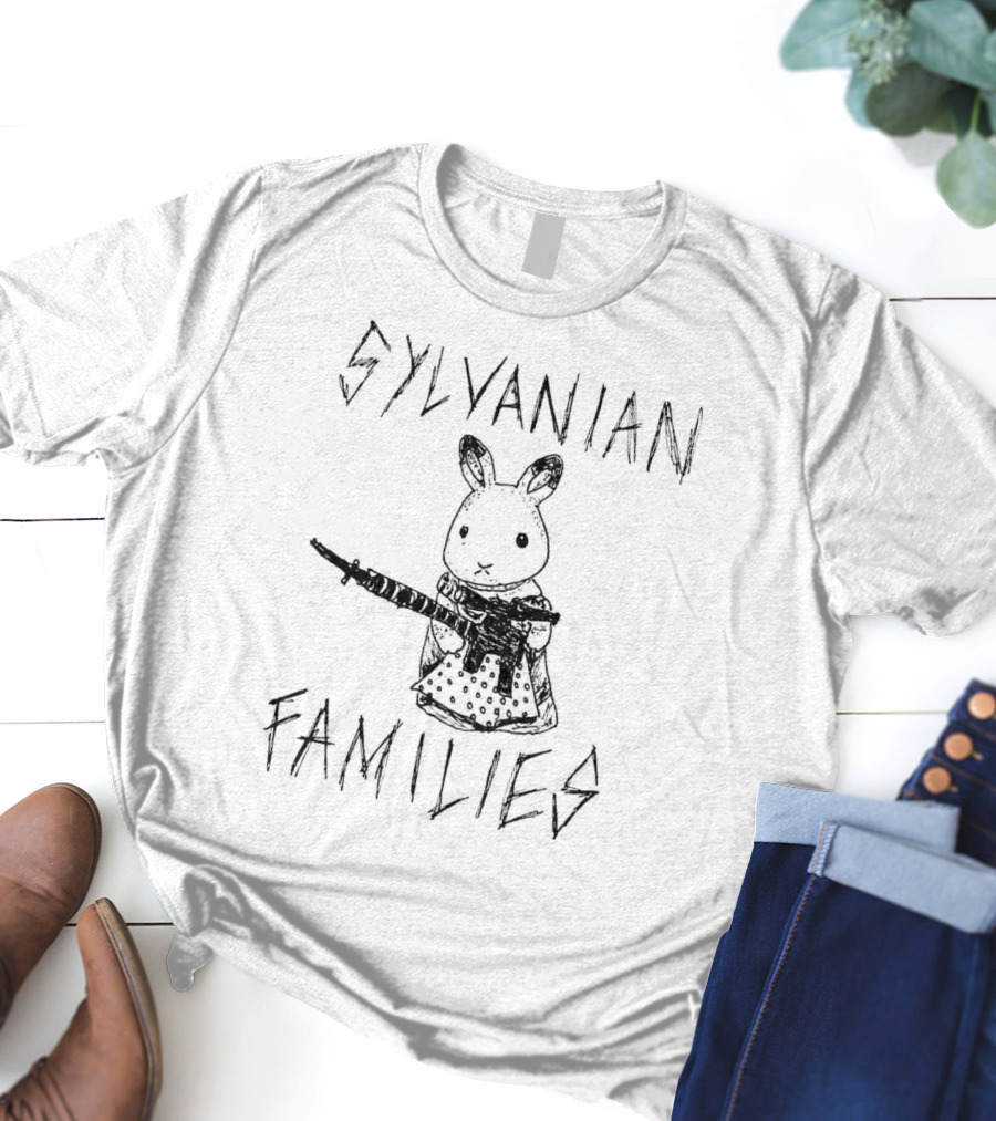 Sylvanian Families Hardcore Critter With Rifle T-Shirt