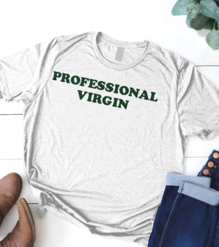 Spencers Professional Virgin Retro Humor T-Shirt