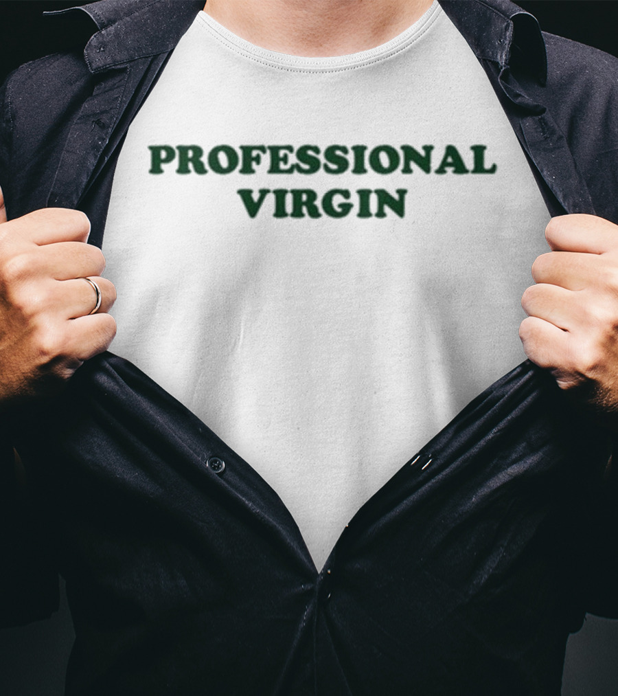 Spencers Professional Virgin Retro Humor T-Shirt