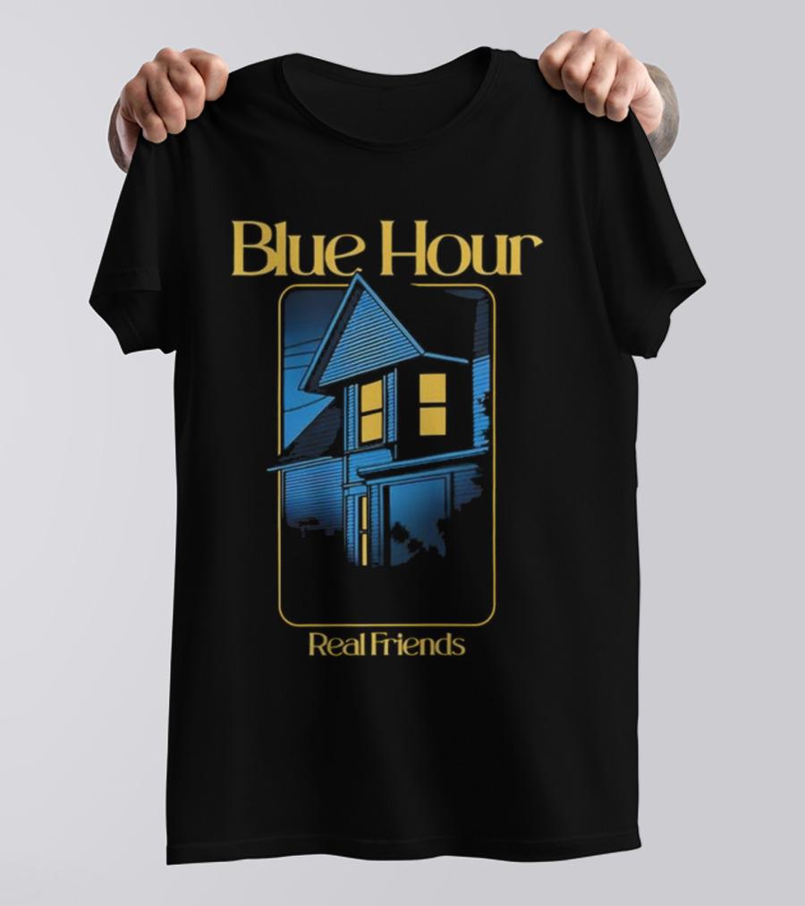 Real Friends Blue Hour House Tour T-Shirt