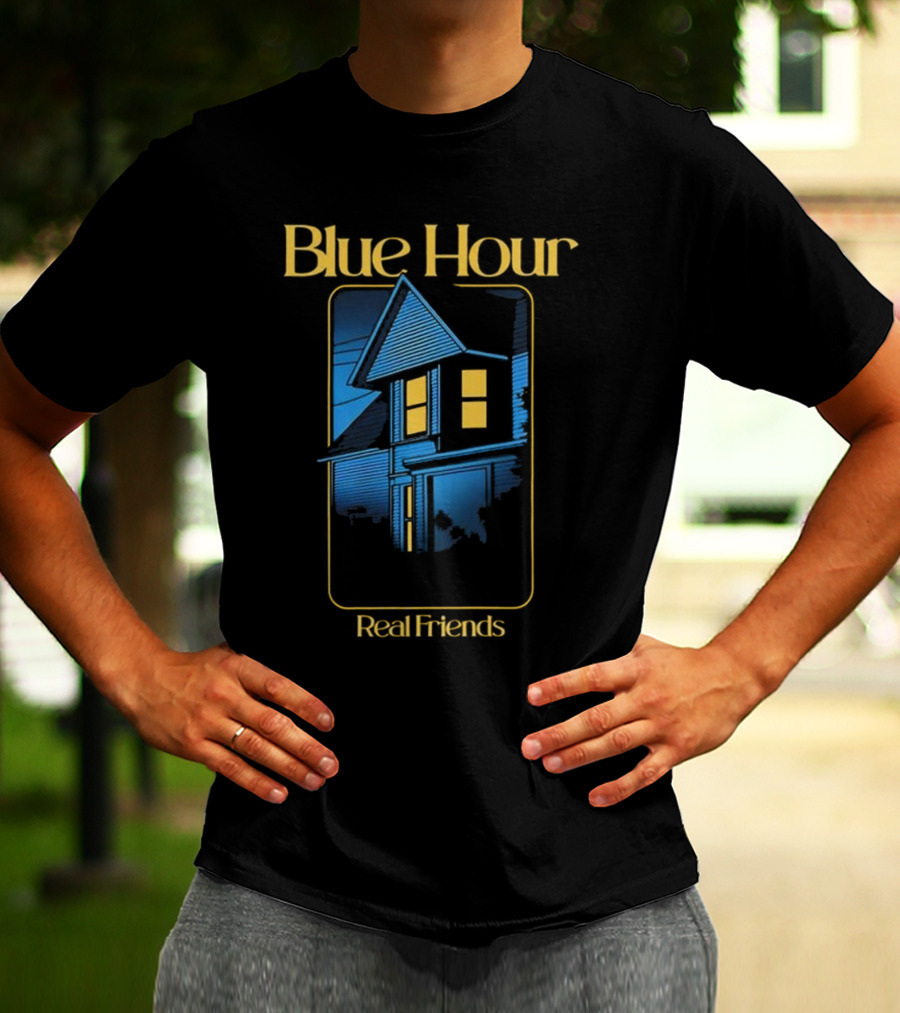 Real Friends Blue Hour House Tour T-Shirt