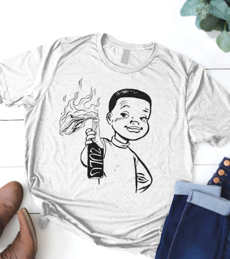 Blackpowerviolence Zulu Flame One Way Or Another T-Shirt