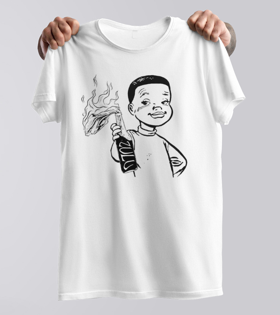 Blackpowerviolence Zulu Flame One Way Or Another T-Shirt