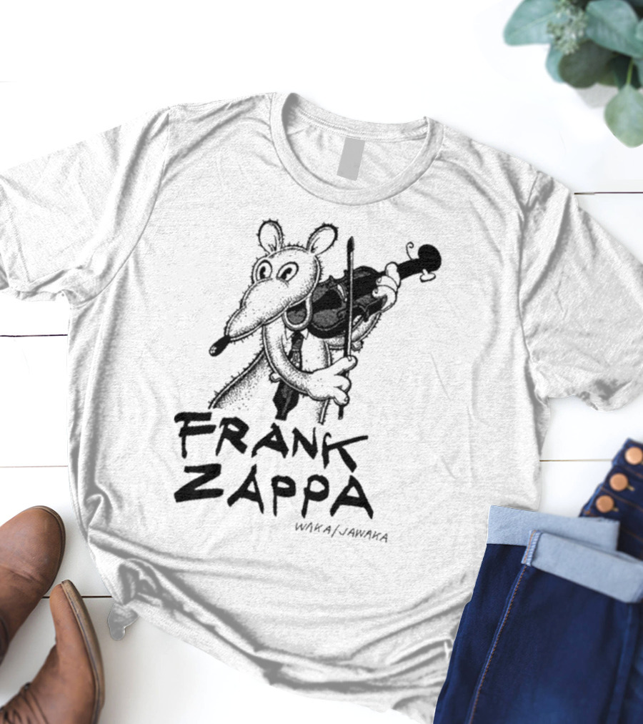 Frank Zappa Waka Jawaka Rat Violin T-Shirt