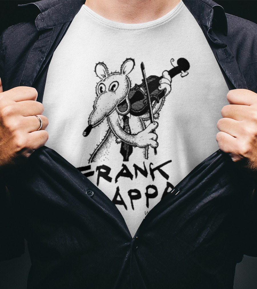Frank Zappa Waka Jawaka Rat Violin T-Shirt