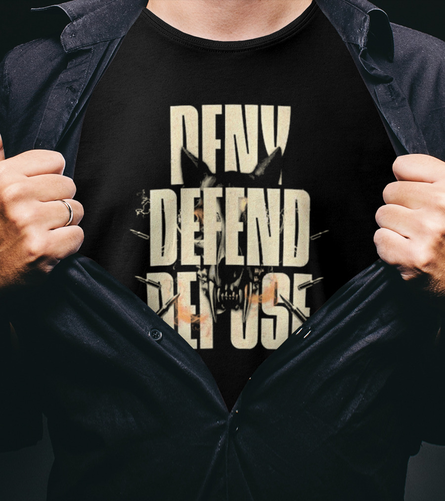 Deny Defend Depose Healthcare Corruption Activism USA Insurance Protest Estd T-Shirt