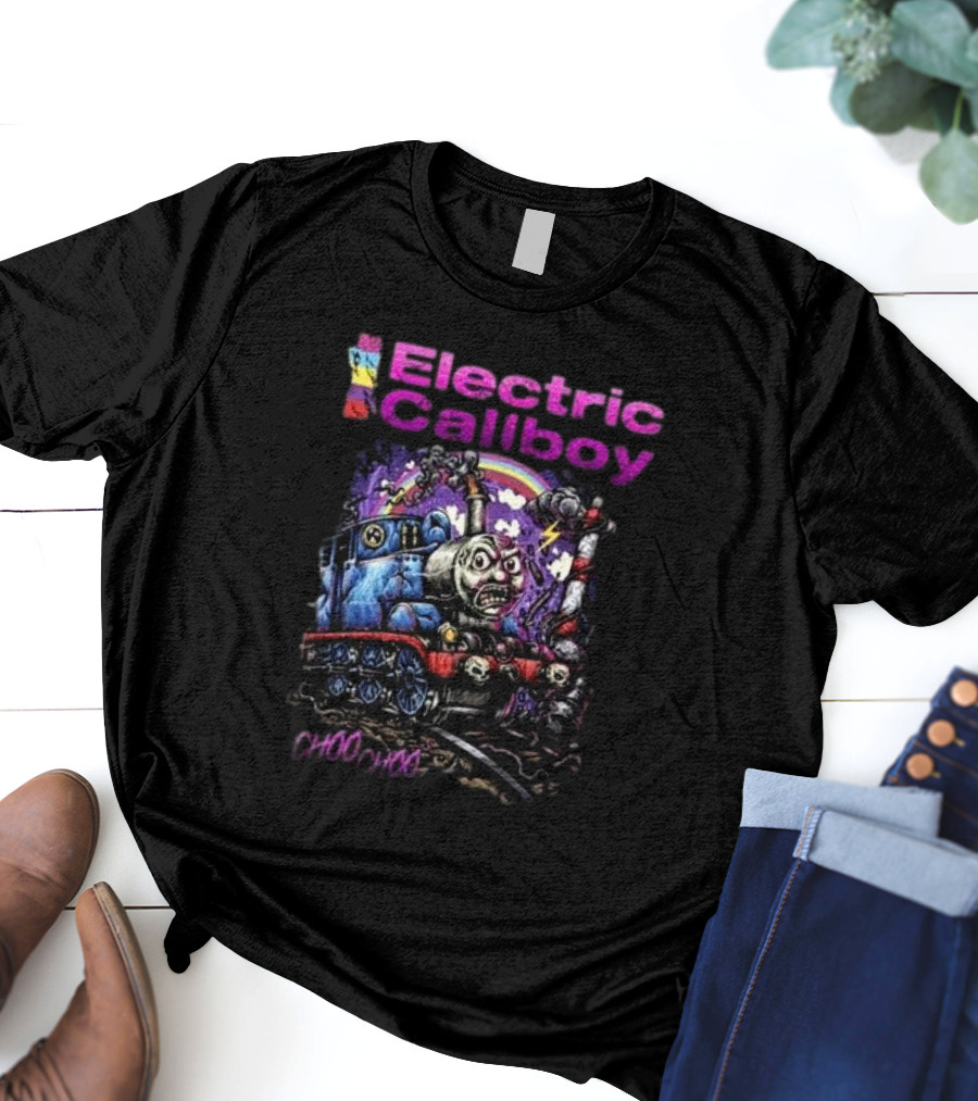 Electric Callboy Choo Choo Train Monster Electric Thunderbolt T-Shirt
