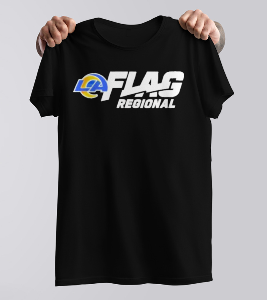 Los Angeles Rams LA Flag Regional NFL Tournaments 2025 T-Shirt