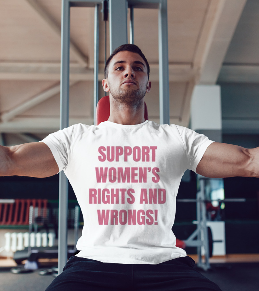 Cancelled Podcast Support Women’s Rights And Wrongs T-Shirt