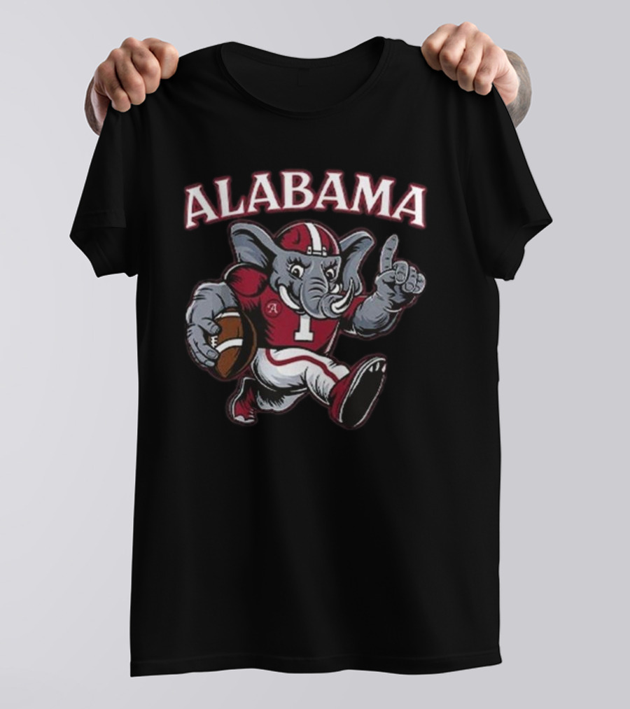 Alabama Crimson Tide Big Al Football Mascot T-Shirt