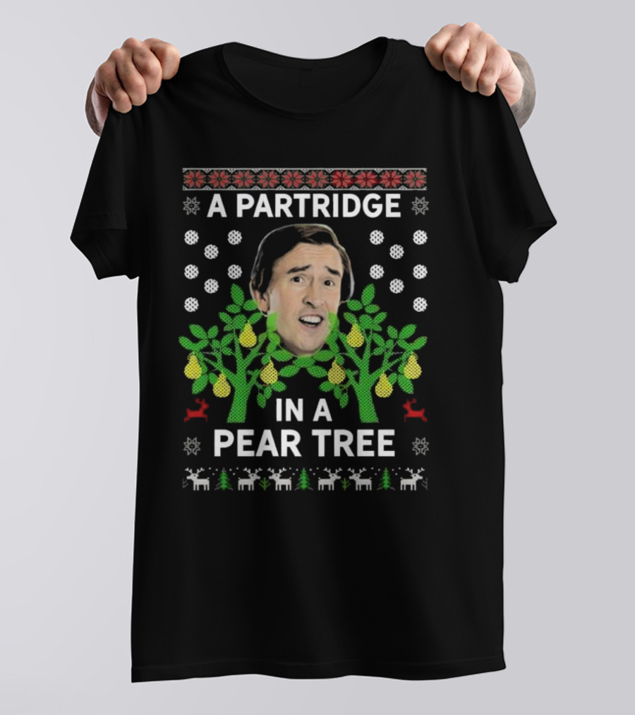 A Partridge In A Pear Tree Ugly Christmas T-Shirt