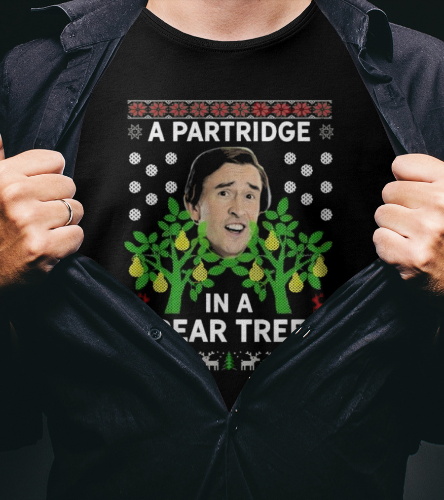 A Partridge In A Pear Tree Ugly Christmas T-Shirt
