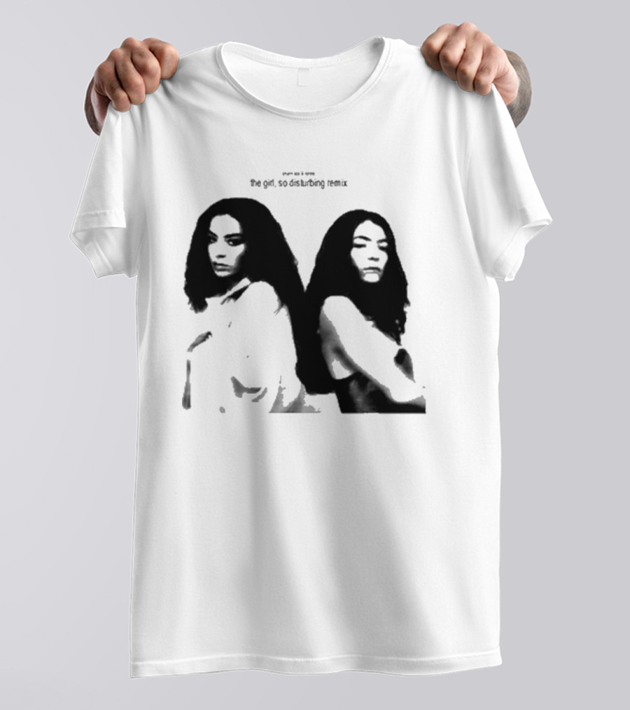 Charli And Lorde - The Girl, So Disturbing Remix T-Shirt
