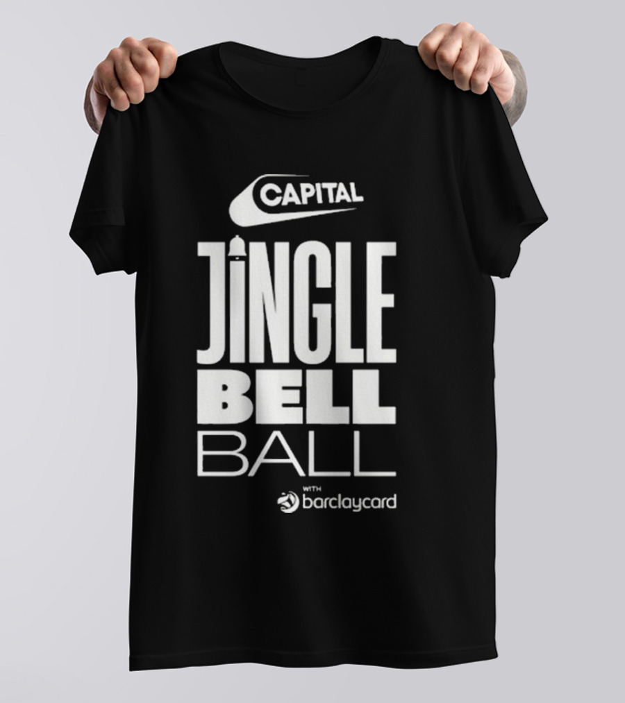 Capital Jingle Bell Ball With Barclaycard Global Saturday Line Up T-Shirt