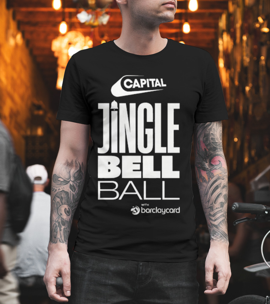 Capital Jingle Bell Ball With Barclaycard Global Saturday Line Up T-Shirt