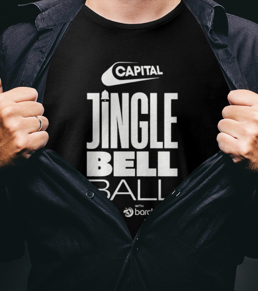 Capital Jingle Bell Ball With Barclaycard Global Saturday Line Up T-Shirt