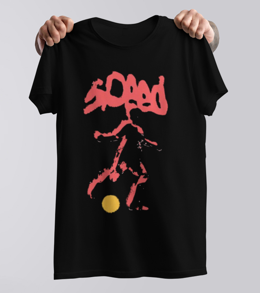 IShowSpeed Soccer Silhouette With Ball Warp T-Shirt