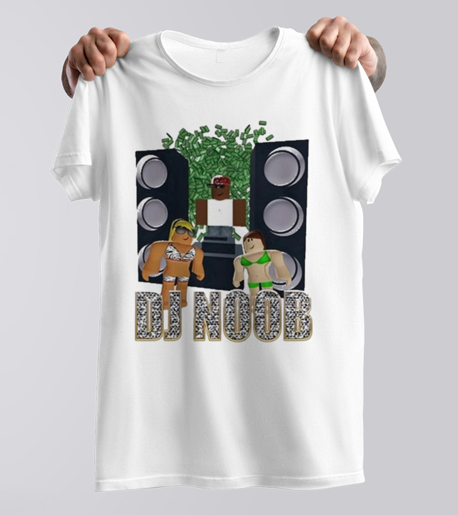 DJ Noob Roblox Dance Party Experience T-Shirt