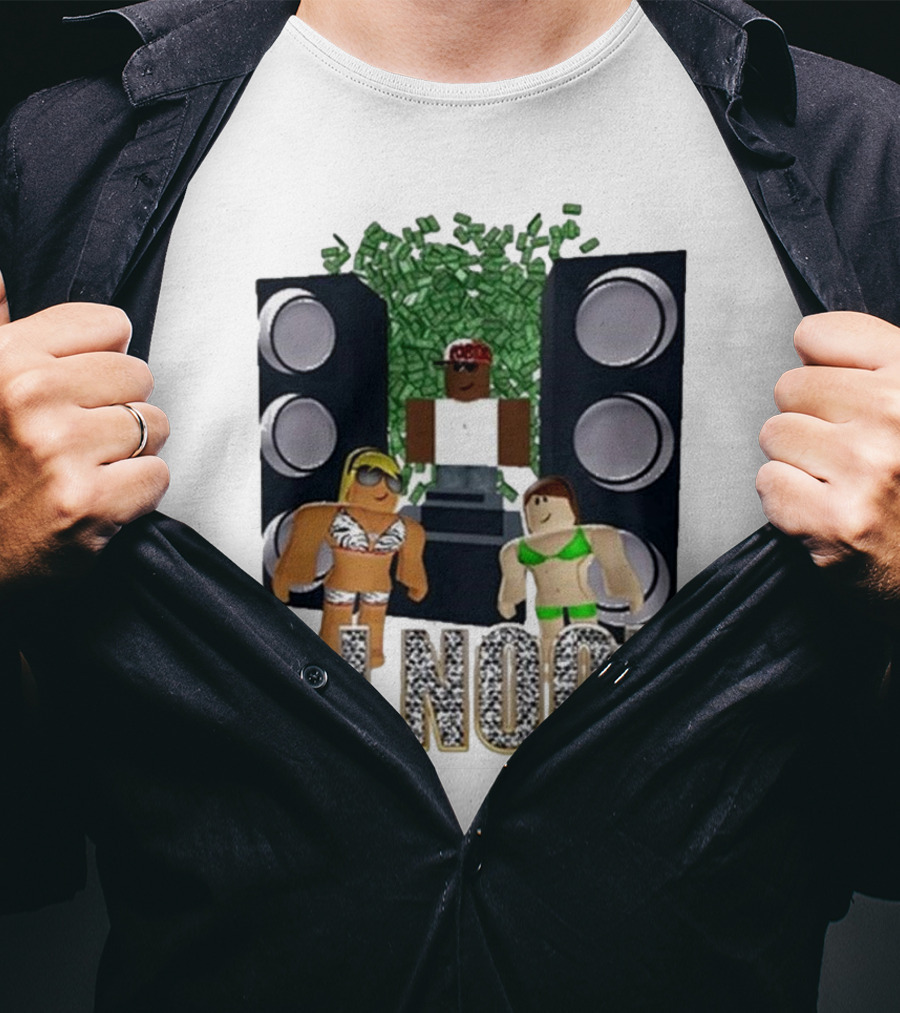 DJ Noob Roblox Dance Party Experience T-Shirt