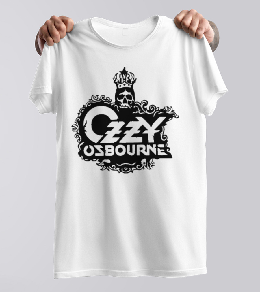 Ozzy Osbourne Skull Crown Gilded T-Shirt