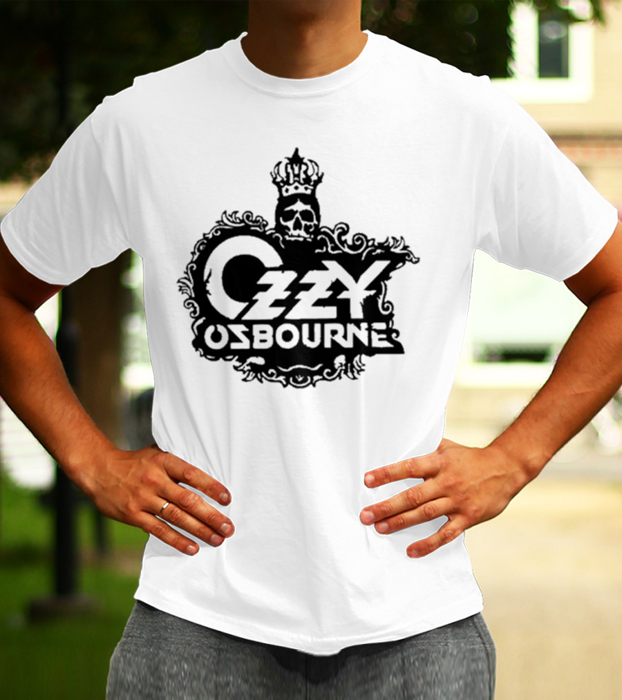 Ozzy Osbourne Skull Crown Gilded T-Shirt