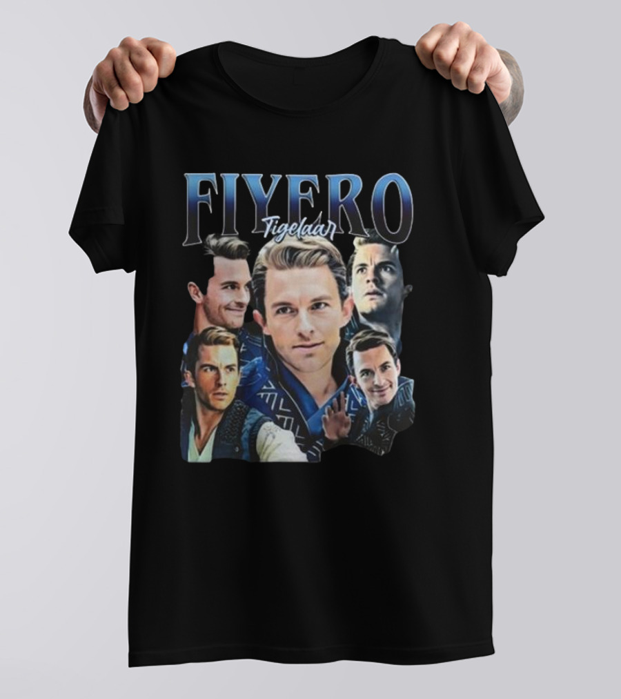 Fiyero Tigelaar Retro 90s Bootleg T-Shirt