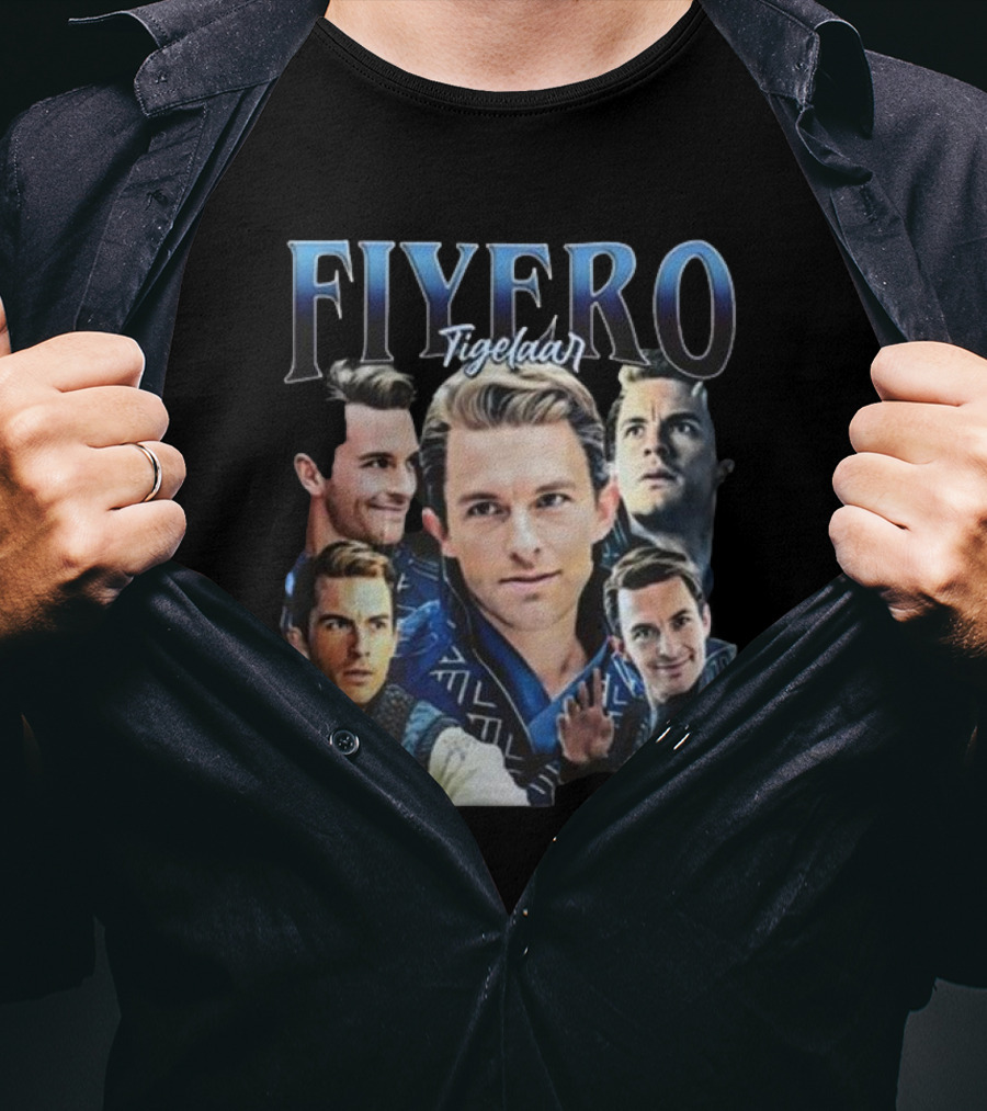 Fiyero Tigelaar Retro 90s Bootleg T-Shirt