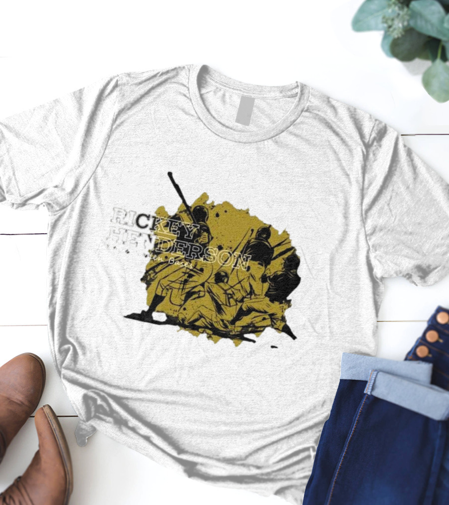 RICKEY HENDERSON 1406 STOLEN BASE T-Shirt