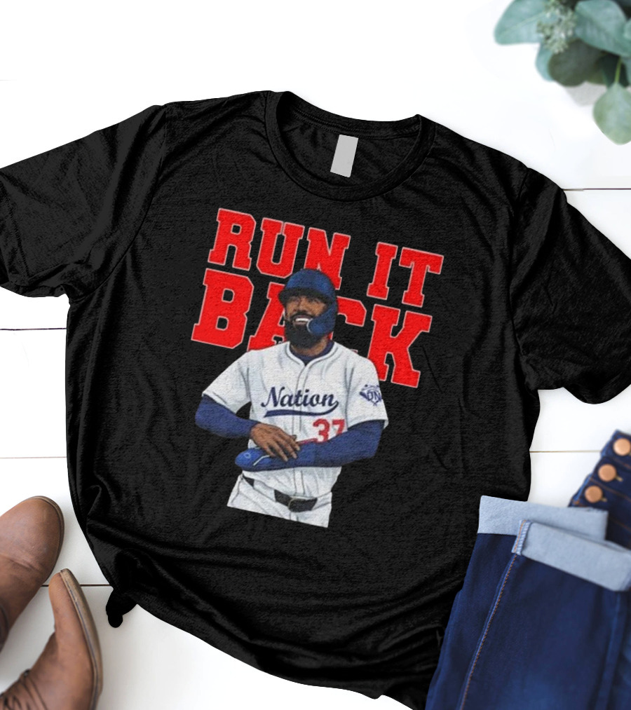 Teoscar Hernández Run It Back Nation 37 Los Angeles Baseball Collection T-Shirt
