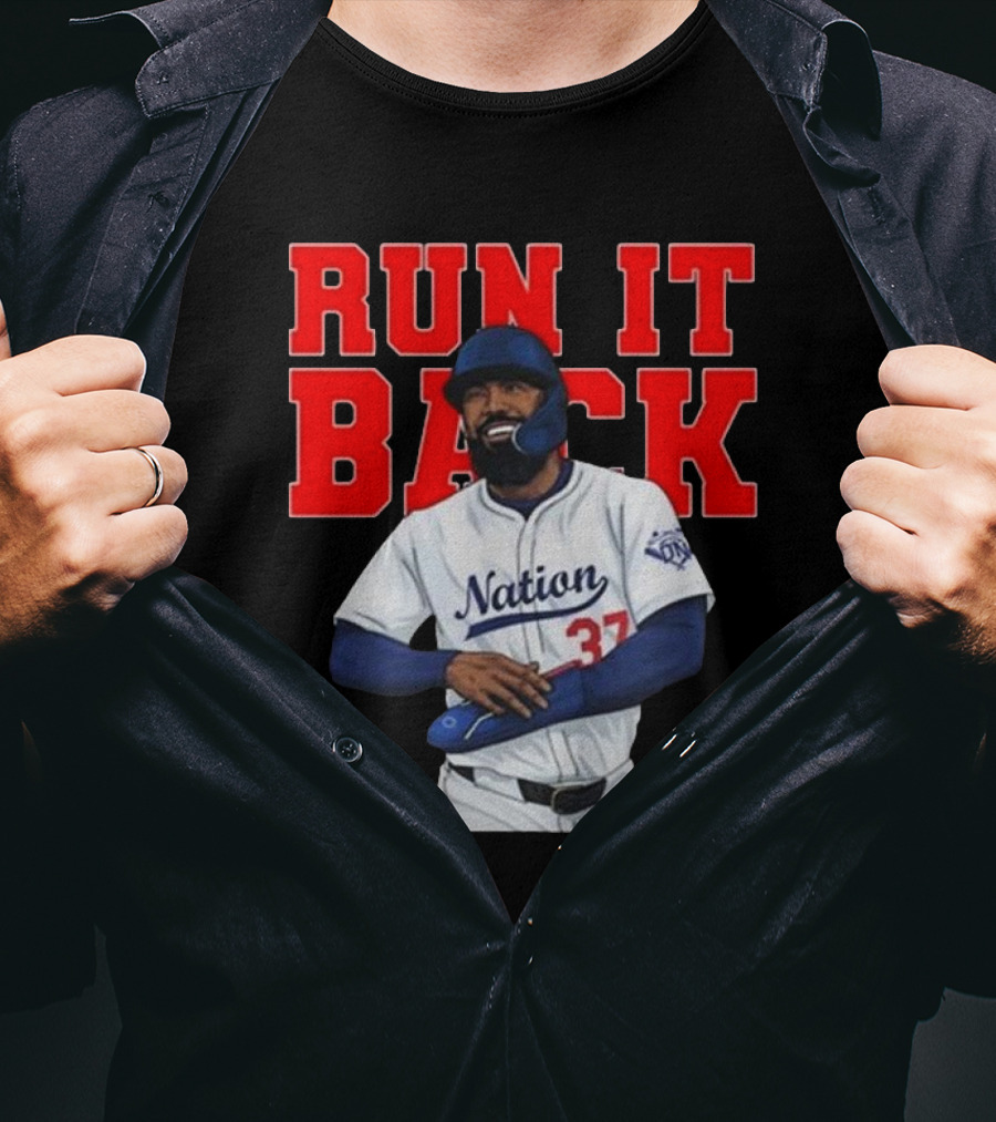 Teoscar Hernández Run It Back Nation 37 Los Angeles Baseball Collection T-Shirt