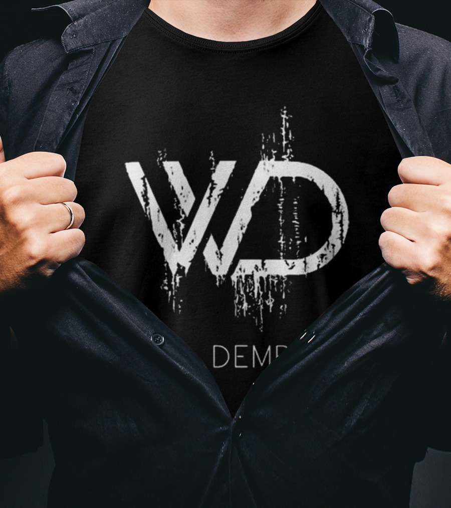 Will Dempsey WD Distressed Shorthand Emblem T-Shirt