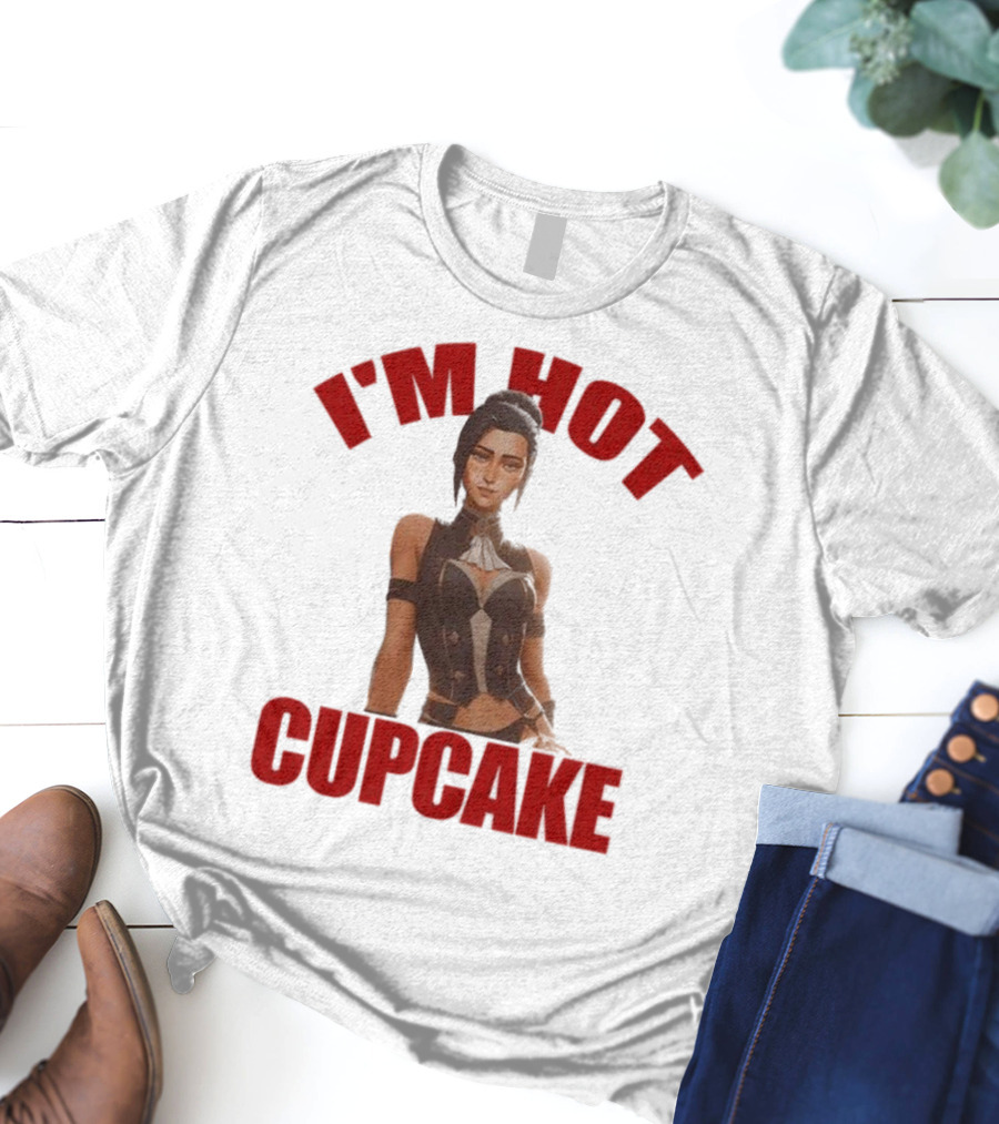 I'm Hot Cupcake Character Fan Merchandise T-Shirt