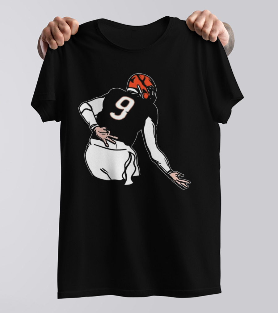 Joe Griddy Joe Burrow Number 9 Cincinnati Bengals Football T-Shirt