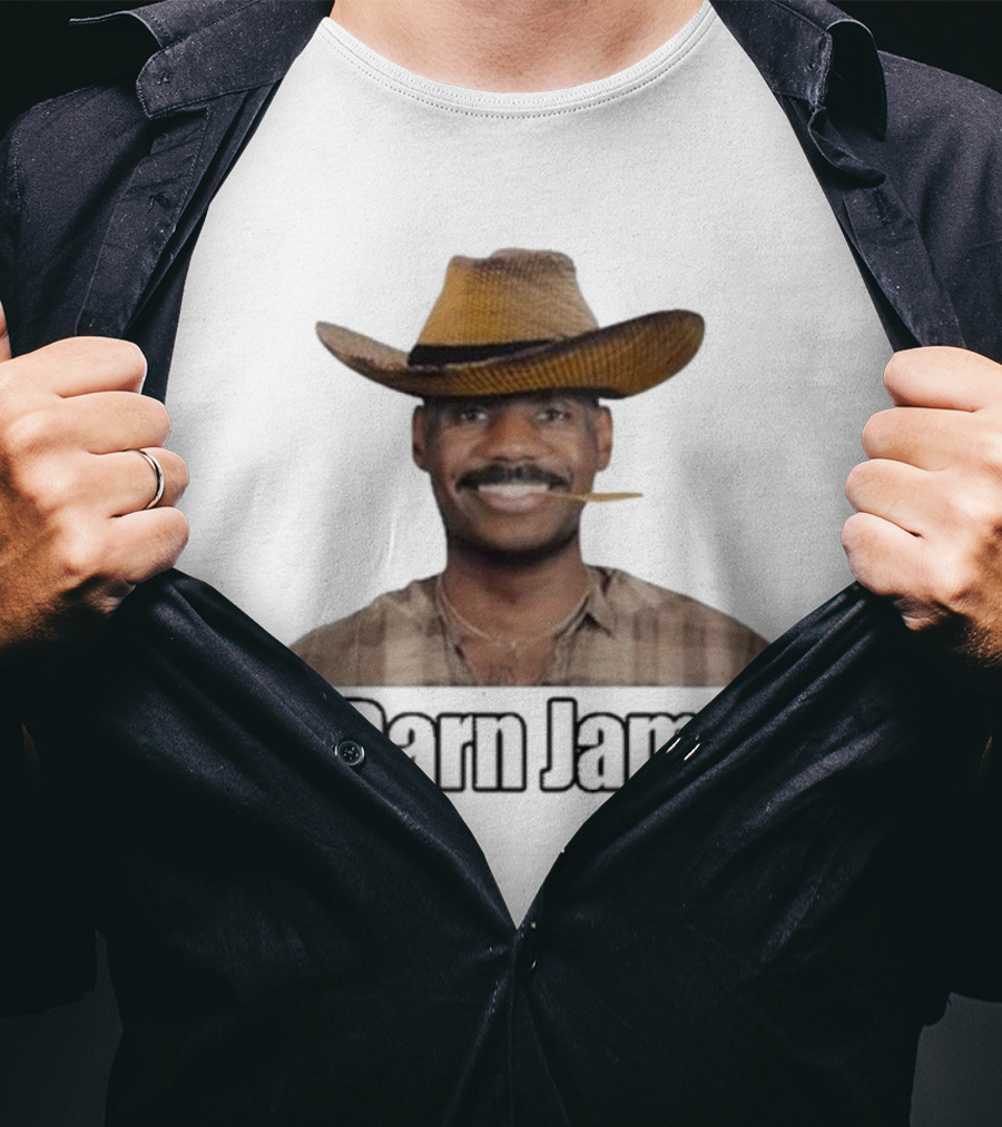 Lebron James Lebarn James Cowboy Hat Mustache T-Shirt