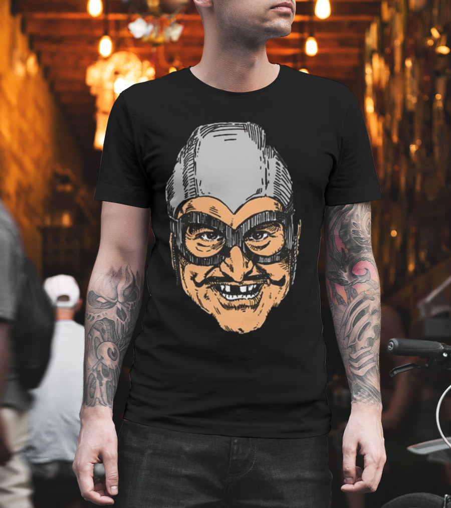 Aquabats Bat Commander Masked Hero Face T-Shirt