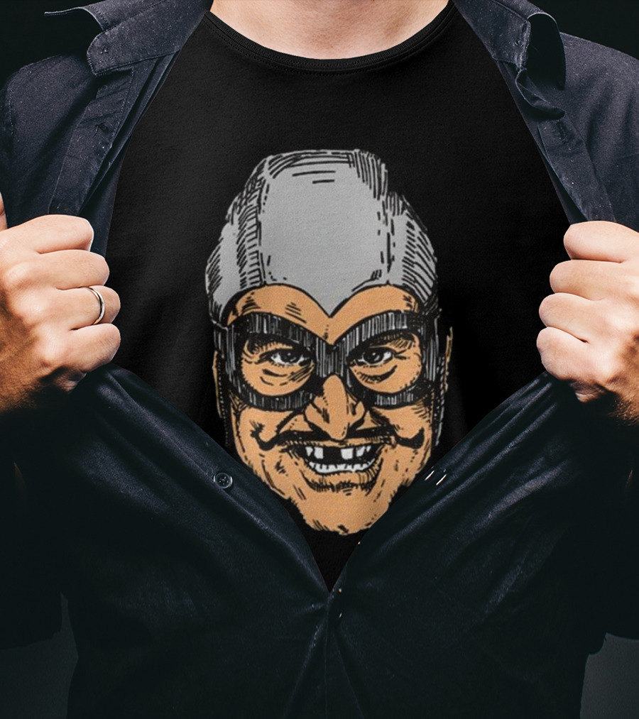 Aquabats Bat Commander Masked Hero Face T-Shirt