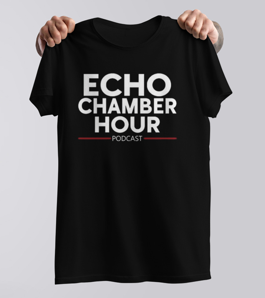 Malcolm Flex: Echo Chamber Hour Podcast Collection T-Shirt
