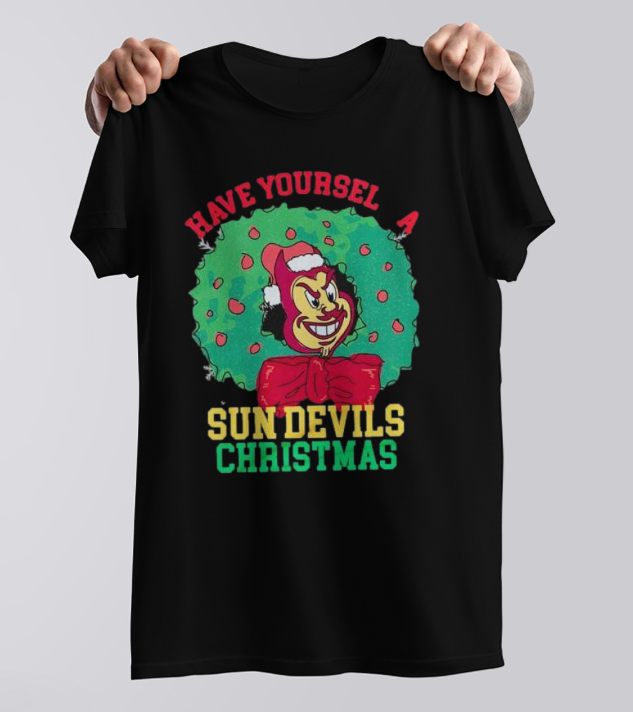 Have Yourself A Sun Devils Christmas T-Shirt