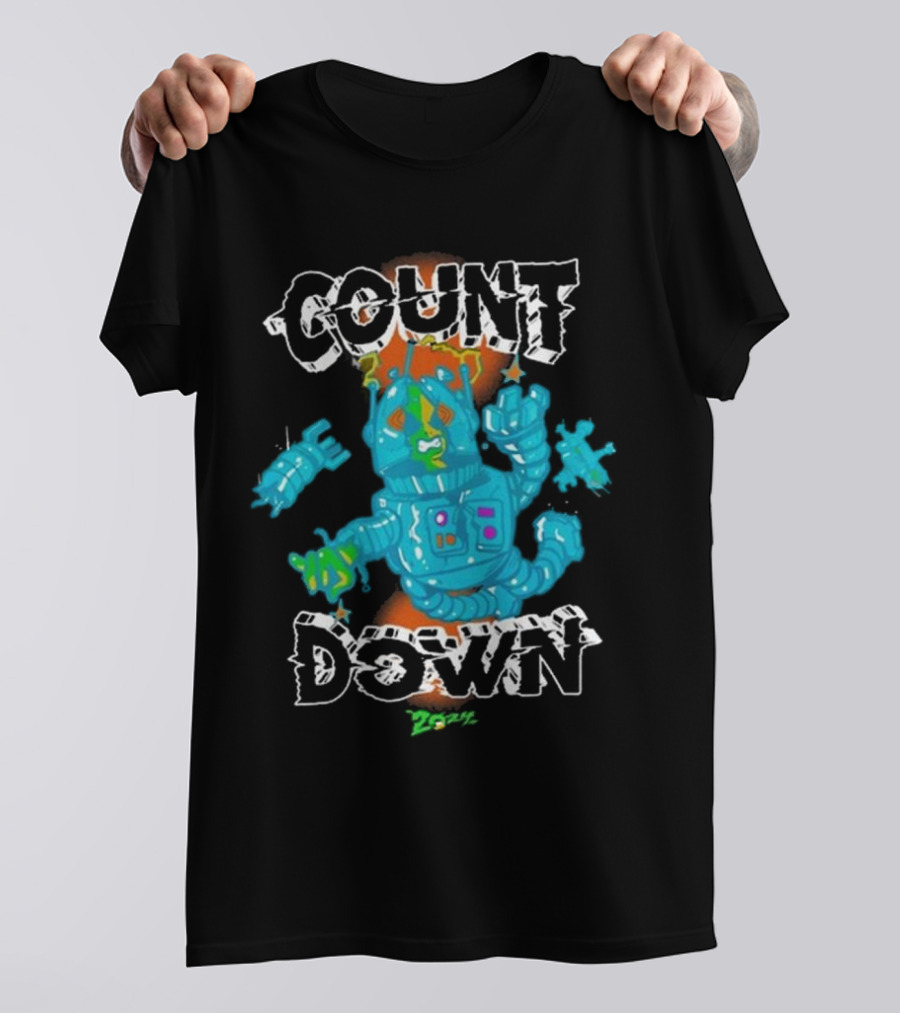 COUNTDOWN Insomniac Robot T-Shirt