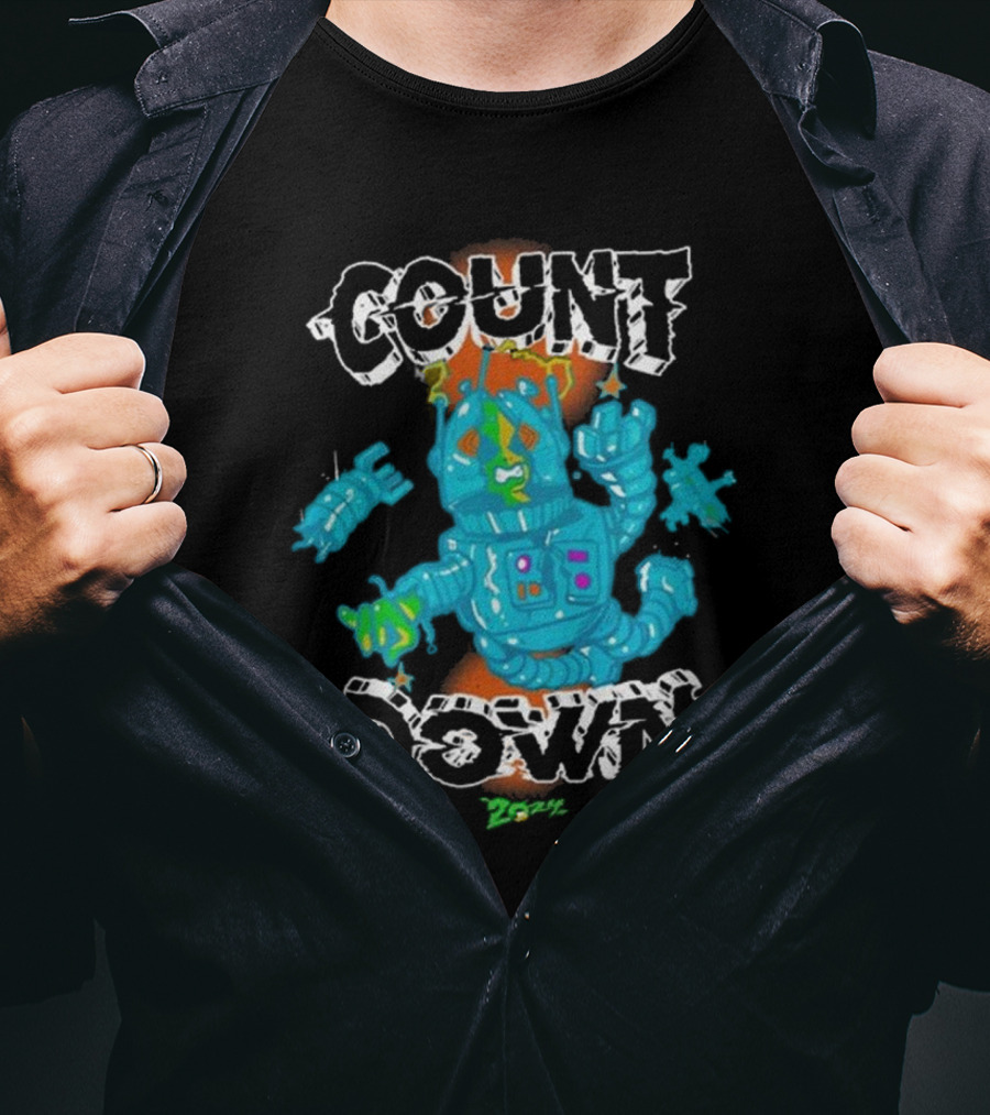 COUNTDOWN Insomniac Robot T-Shirt