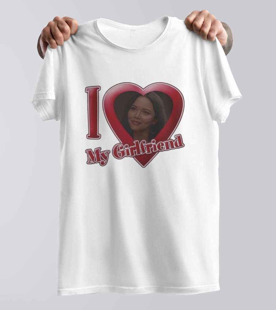I Love My Girlfriend Lucy Chen Melissa O’Neil The Rookie T-Shirt