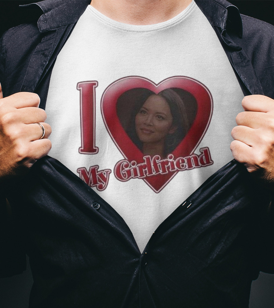I Love My Girlfriend Lucy Chen Melissa O’Neil The Rookie T-Shirt