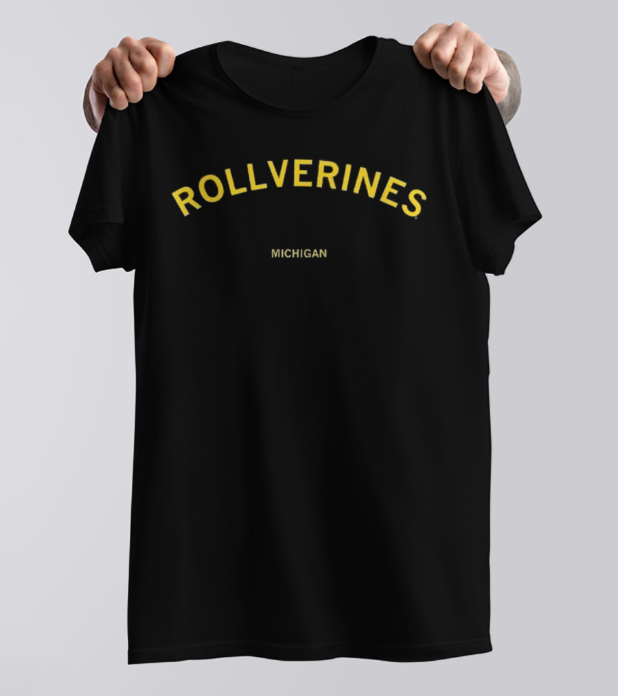 Rollverines Michigan Fan Spirit T-Shirt