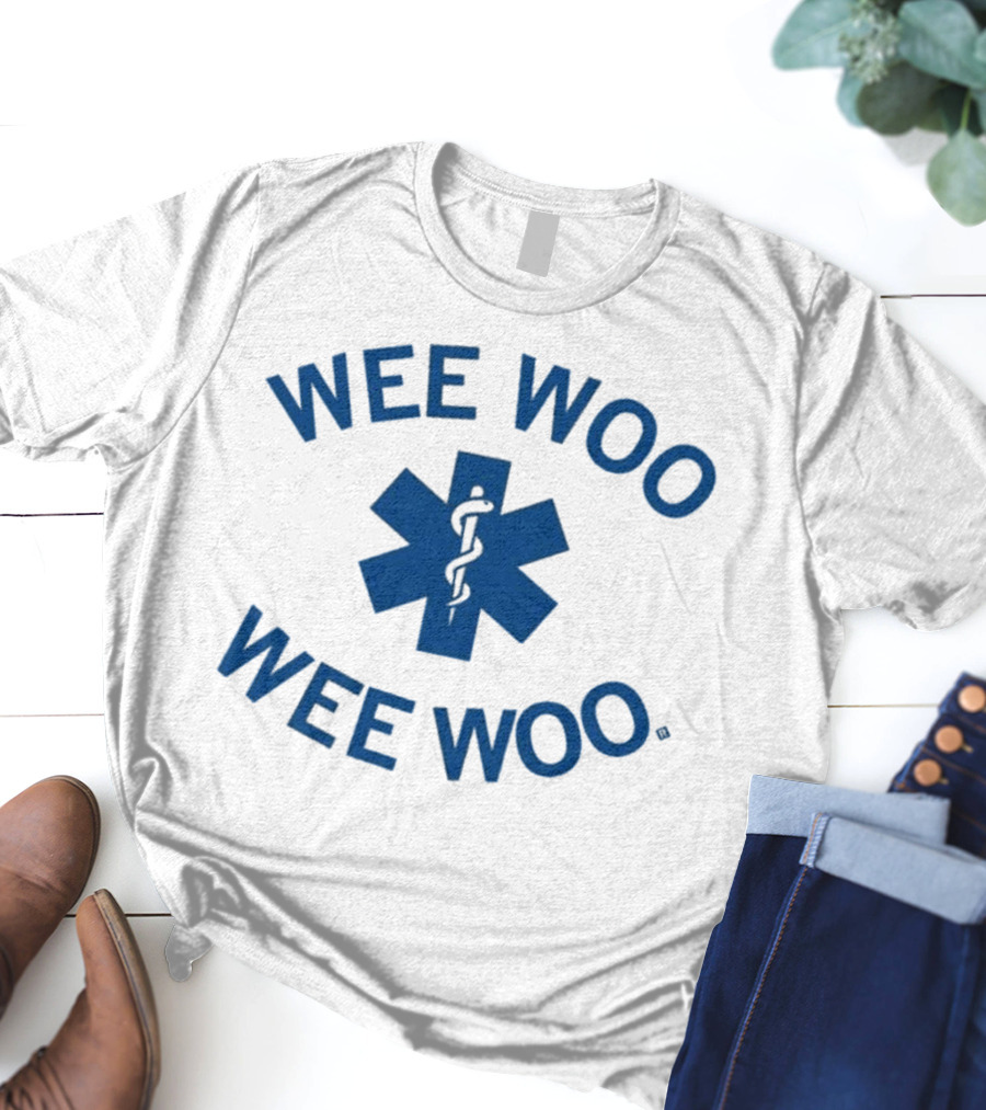 Wee Woo Wee Woo Star Of Life T-Shirt