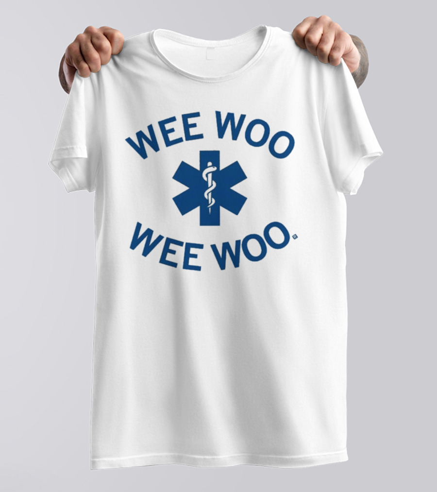 Wee Woo Wee Woo Star Of Life T-Shirt