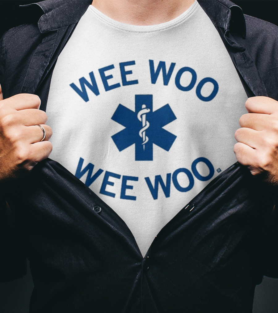 Wee Woo Wee Woo Star Of Life T-Shirt