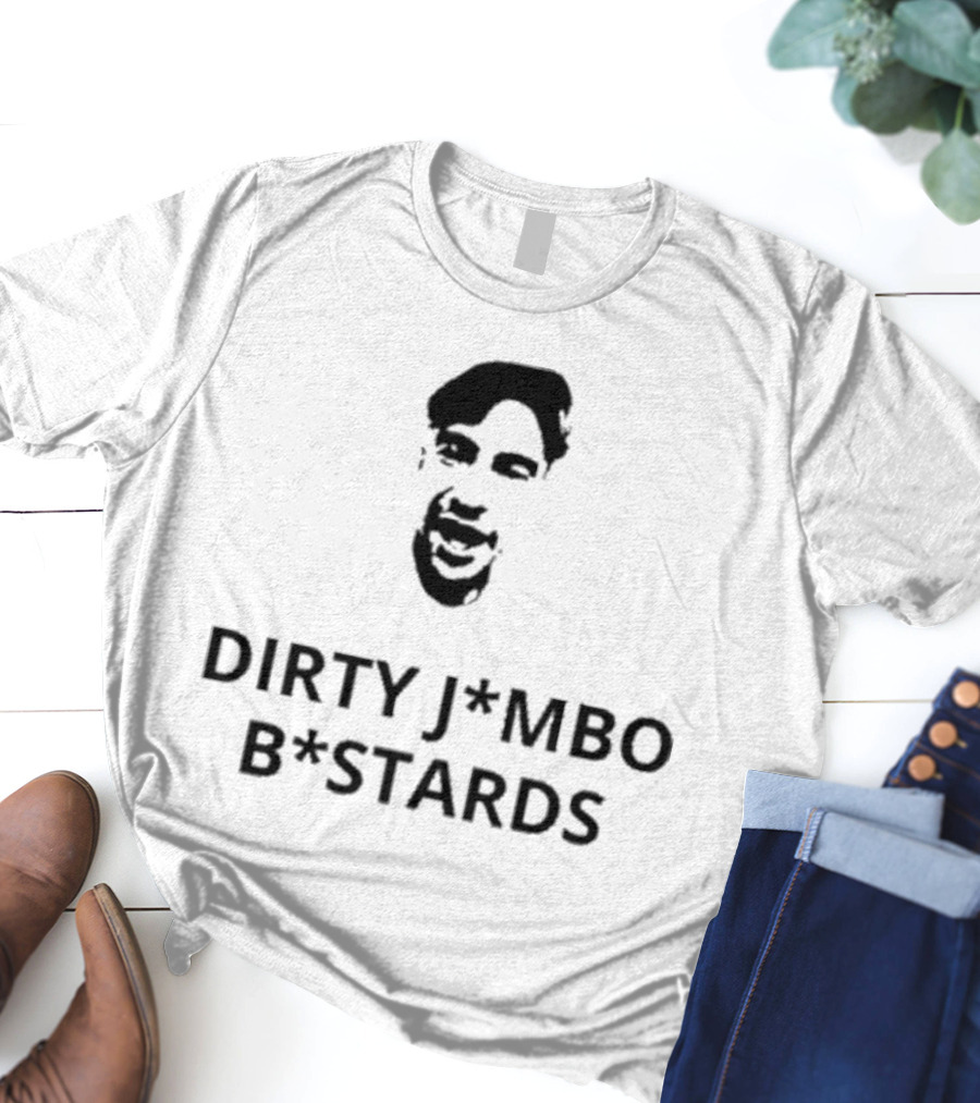 Artabilia Dirty J*mb* B*stards Face T-Shirt